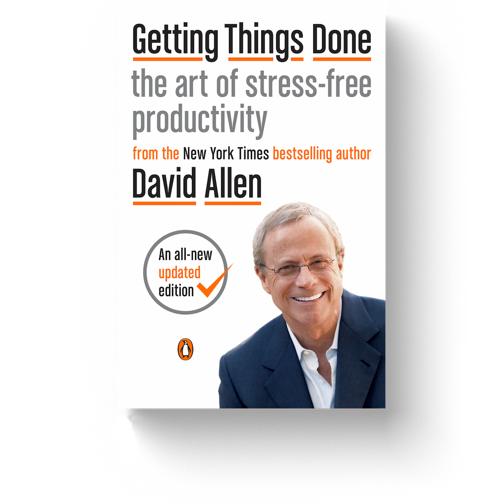 Getting things done the art of stress free productivity book cover