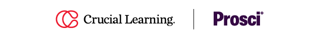 Crucial Learning and Prosci logos