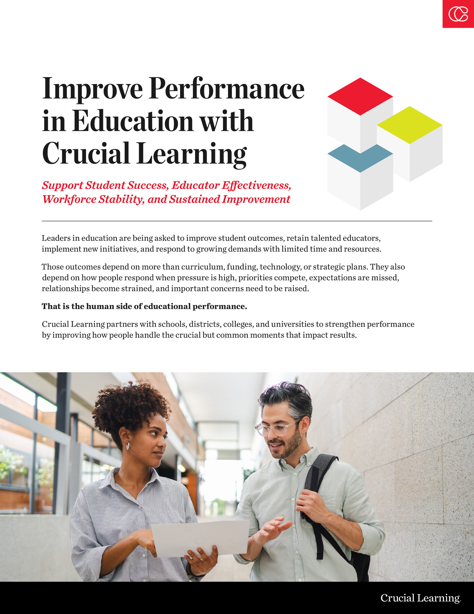 Crucial Learning Education Overview