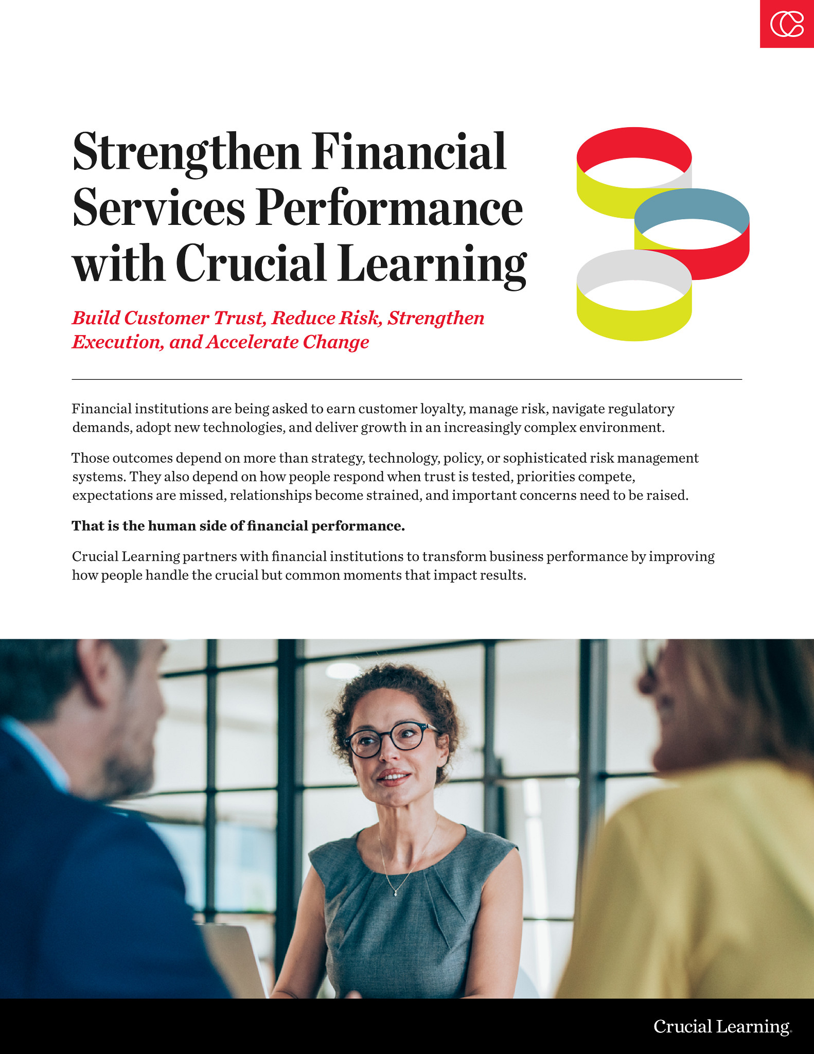 Crucial Learning Financial Services Overview